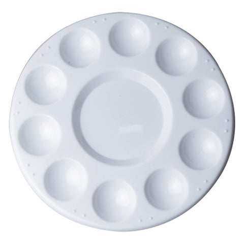 10 Well Round Plastic Palette