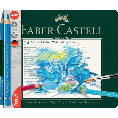 Faber-Castell Albrecht Dürer Watercolour Pencil Asstd Tin Sets