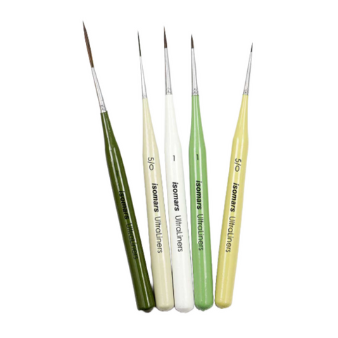 Isomars Ultra Liner Brushes (Set of 5)