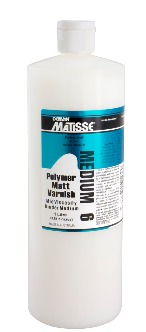 Derivan Matisse MM6 Polymer Matt Varnish