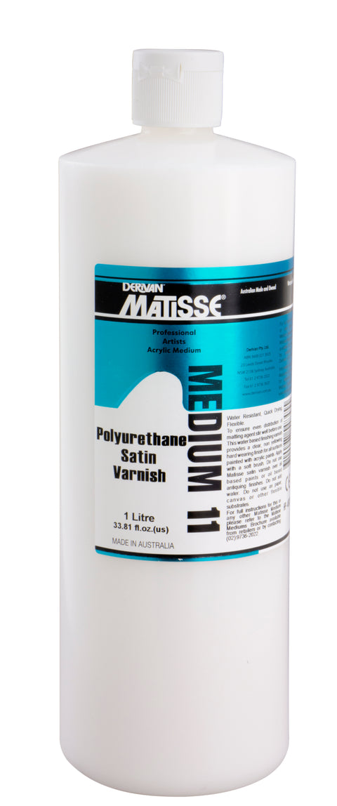 Derivan Matisse MM11 Polyurethane Satin Varnish