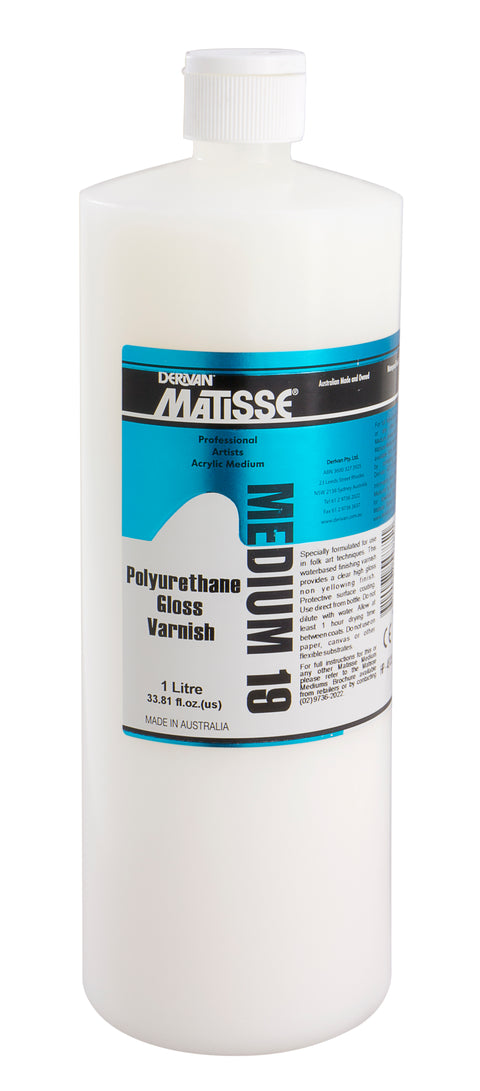 Derivan Matisse MM19 Polyurethane Gloss Varnish