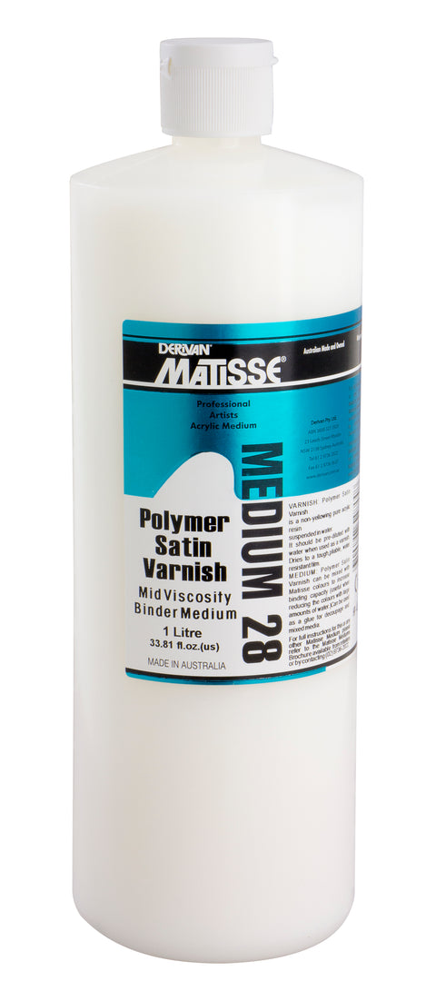 Derivan Matisse MM28 Polymer Satin Varnish
