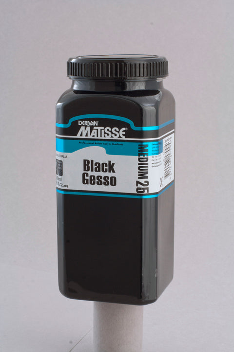 Derivan Matisse MM25 Black Gesso 500ml