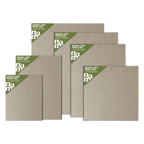 NAM Linen T/Gesso Mdf Panel