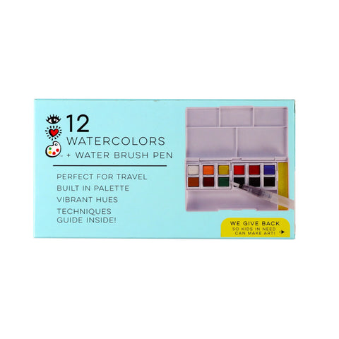 I Heart Art Watercolour Set