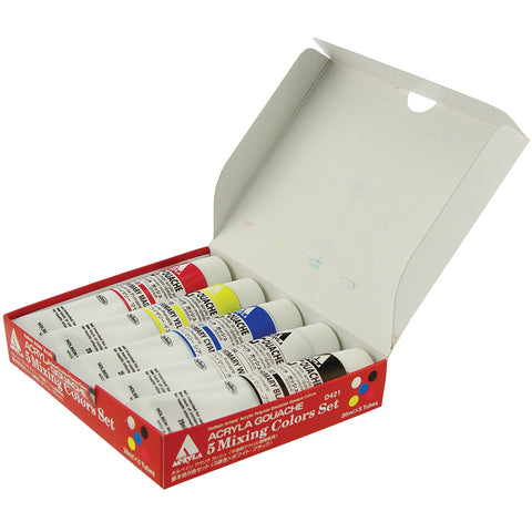 Holbein Acrylic Gouache Set (5 x 20ml)