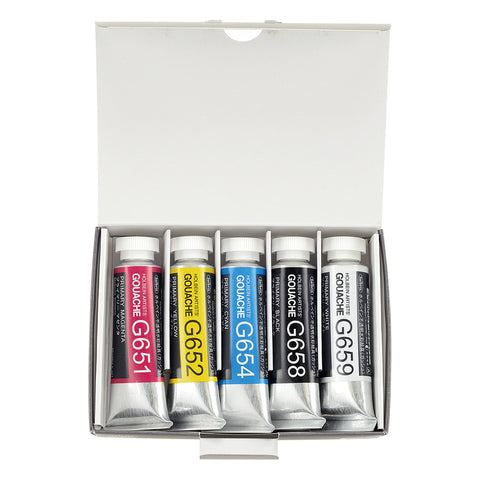 Holbein Designer  Gouache Primary Set (5x15ml)