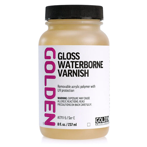 Golden Waterborne Varnish
