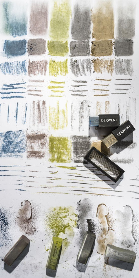 Derwent Tinted Graphite XL Blocks