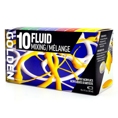 Golden Fluid Mixing Set
