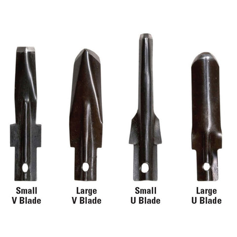 Excel #K7 Carving Gouge Handle & Blades