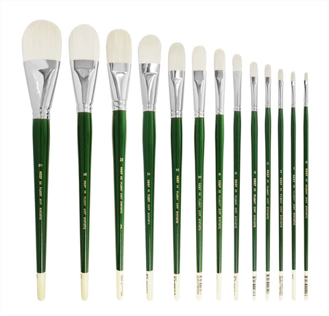 Neef 95 Filbert - Stiff Synthetic Brush