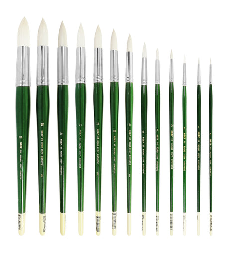 Neef 95 Round - Stiff Synthetic Brush