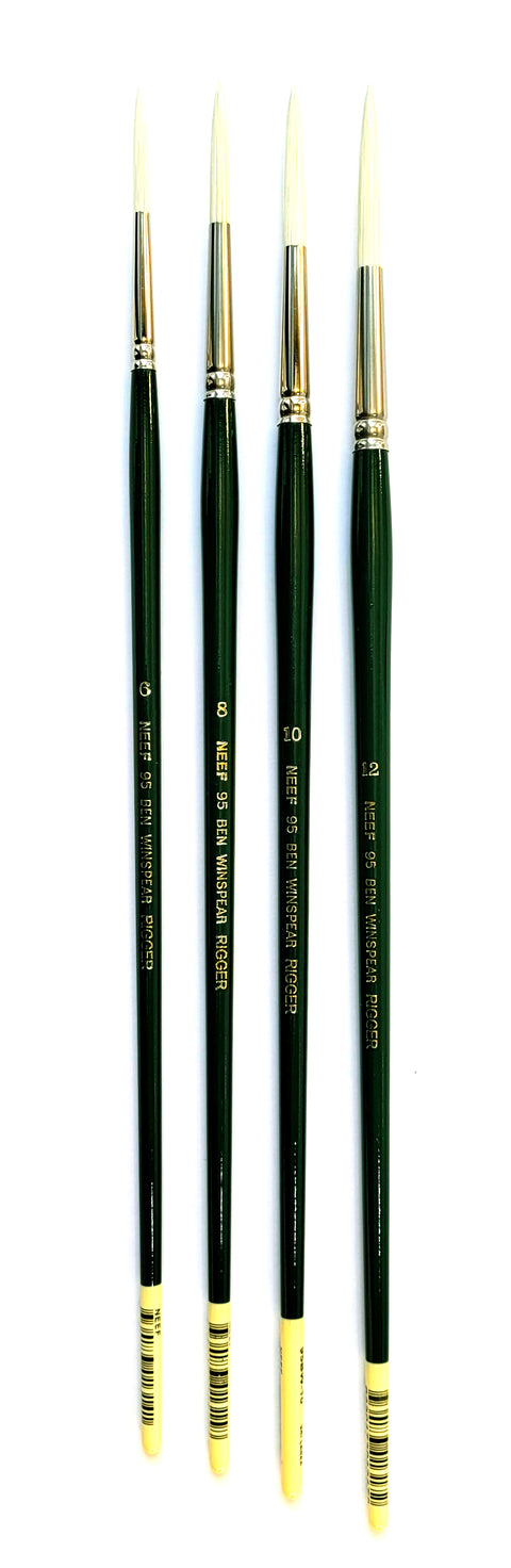 Neef 95 Rigger (B.W) - Stiff Synthetic Brush