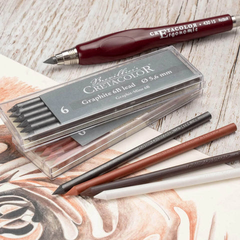 Cretacolor Artists' Leads 5.6mm (6pk)