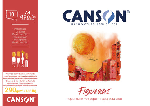 Canson Figueras 290 Canvas pad 10sh