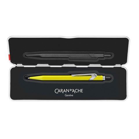 Caran D'Ache - 849 Bille - Ballpoint Pen - Fluo Line - Slimpack - Yellow
