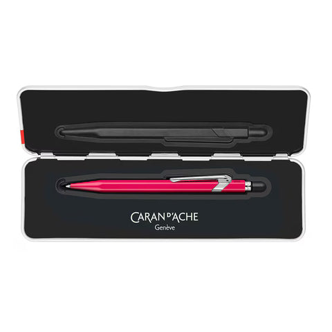 Caran D'Ache - 849 Bille - Ballpoint Pen - Fluo Line - Slimpack - Pink