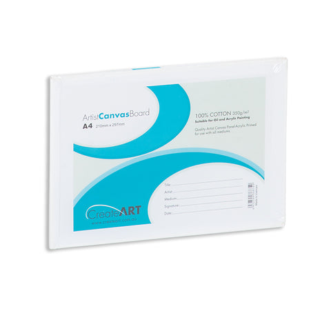 CreateART Canvas Board Twin Pack