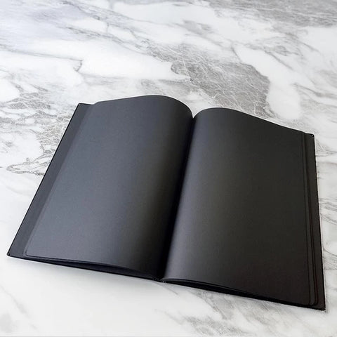 Arto Black Paper A4 Sketchbook - 140gsm