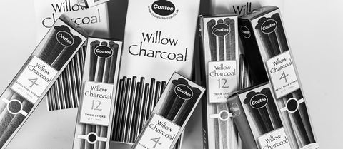 Coates Willow Charcoal MEDIUM (4-6mm) Bx25