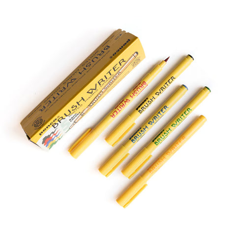 Penco - Brush Pen Set x5