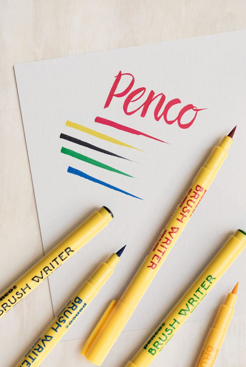 Penco - Brush Pen Set x5