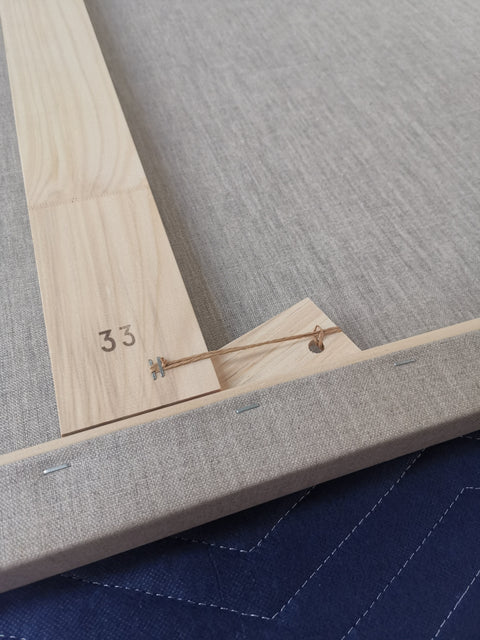 Cutter's Linen 15oz Clear Primed - Stretched Panel