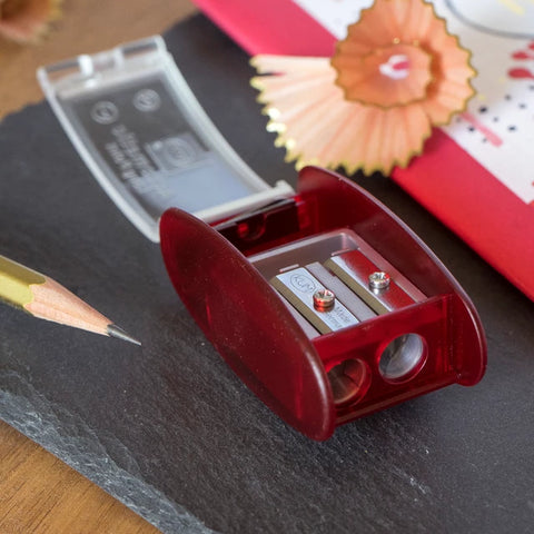 KUM Auto-Stop Long-Point Sharpener (+2 spare blades)