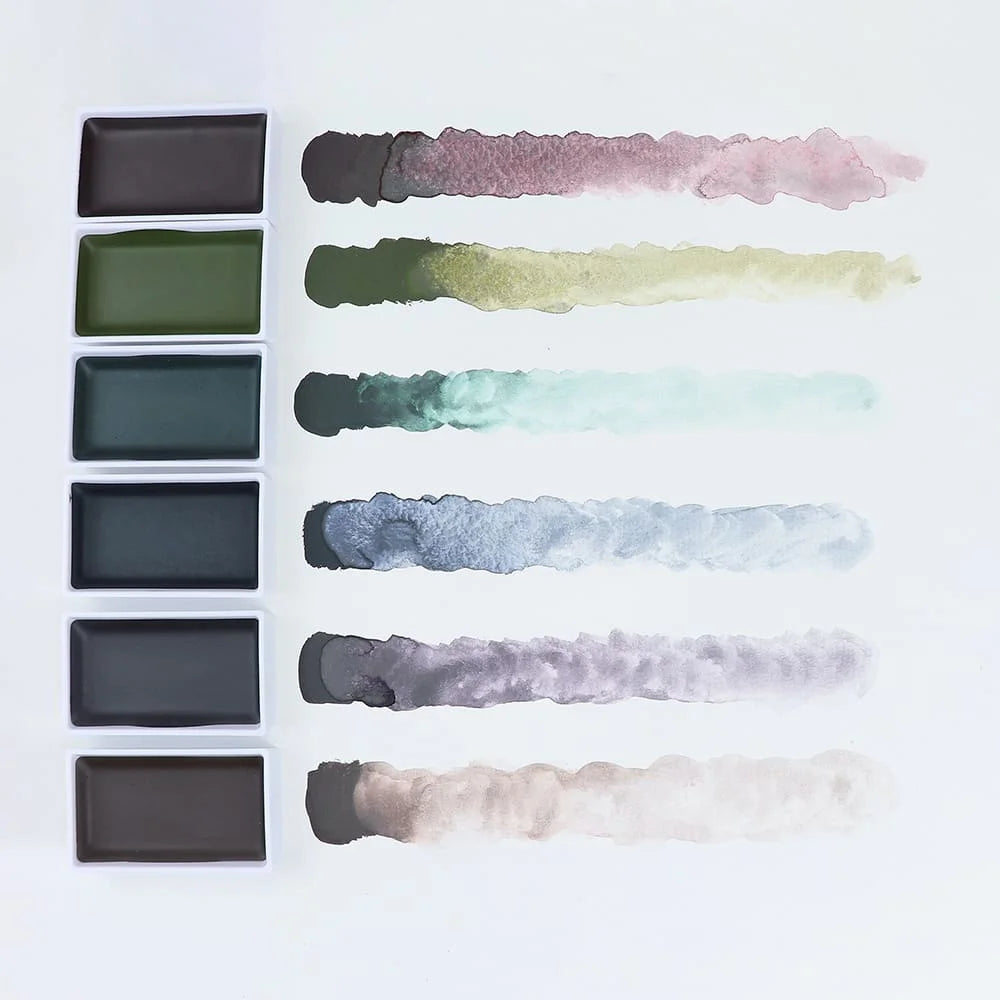 Kuretake Metallic Gansai Tambi