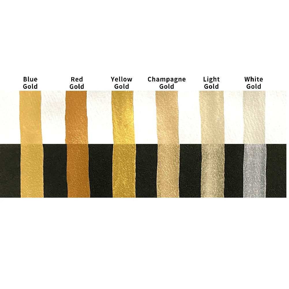 Kuretake Metallic Gansai Tambi