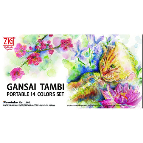 Kuretake Gansai Tambi Portable Set