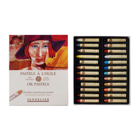 Sennelier Oil Pastel Set of 24 - Portrait