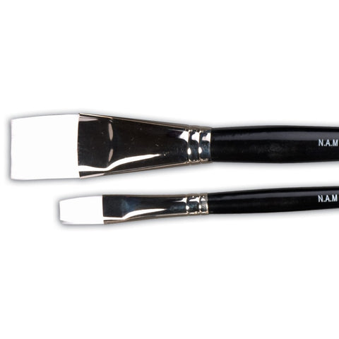 NAM 250F FLAT Albino Wash Brush