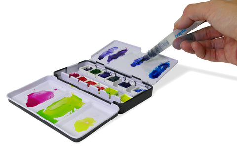 Derivan Metal Refillable Watercolour box