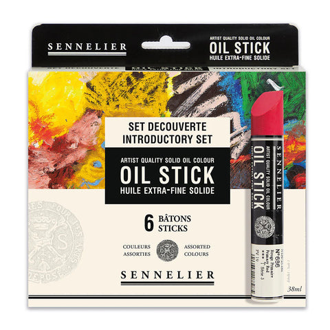 Sennelier Oil Stick Intro Set - 6 x 38ml