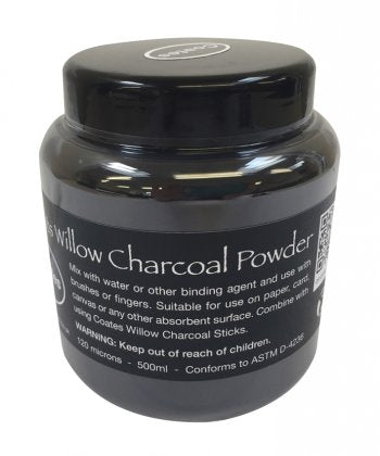 Coates Charcoal Powder 125ml Jar