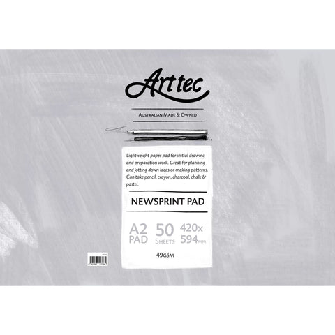 Arttec Newsprint Pads