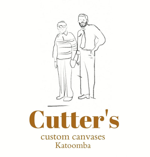Cutter's Polycotton 12oz Triple Primed - Stretched Panel