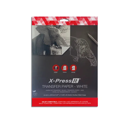 X-Press It Transfer Paper A4 - 20 Sheets
