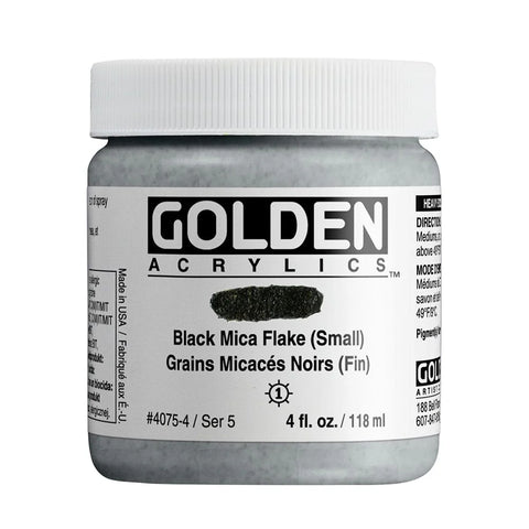 Golden Black Mica Flake Small 118ml