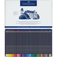 Faber-Castell Goldfaber Colour Pencil Asstd Tin Sets