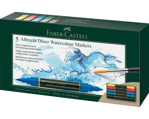 Albrecht Durer Watercolour Marker - 5pc Set