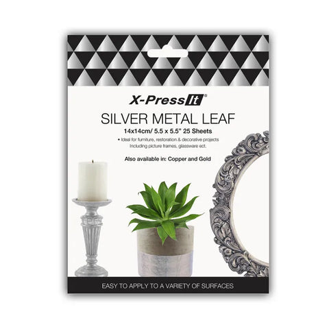 X-Press It Silver Metal Leaf